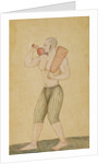 Wrestler with Indian clubs by Hunhar