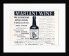 Advertisement for Mariani Tonic Wine by Anonymous