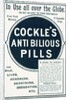 Advertisement for Cockle's Anti-Bilious Pills by Anonymous