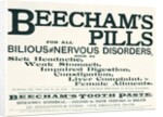 Advertisement for Beecham's Pills by Anonymous