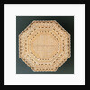 Small table, octagonal top with eight legs. India, 1881 by Unknown
