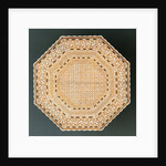 Small table, octagonal top with eight legs. India, 1881 by Unknown