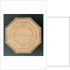 Small table, octagonal top with eight legs. India, 1881 by Unknown