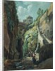View in the Island of Capri, with Women washing Clothes by Ramsey Richard Reinagle