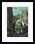 View in the Island of Capri, with Women washing Clothes by Ramsey Richard Reinagle