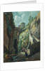 View in the Island of Capri, with Women washing Clothes by Ramsey Richard Reinagle