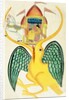 Ravana and Sita in the Beak of Jatay. Calcutta, India, late 19th century by Unknown