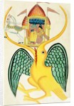 Ravana and Sita in the Beak of Jatay. Calcutta, India, late 19th century by Unknown