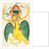 Ravana and Sita in the Beak of Jatay. Calcutta, India, late 19th century by Unknown