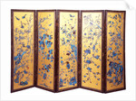 Six-fold screen by Unknown