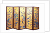 Six-fold screen by Unknown