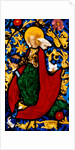 Stained glass panel by Stephen Kellner
