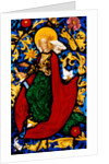 Stained glass panel by Stephen Kellner