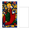 Stained glass panel by Stephen Kellner