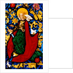 Stained glass panel by Stephen Kellner