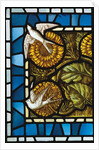 Stained glass panel by Carl Almquist