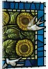 Stained glass panel by Carl Almquist