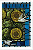 Stained glass panel by Carl Almquist