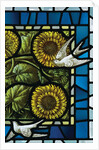 Stained glass panel by Carl Almquist