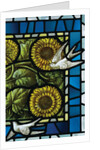 Stained glass panel by Carl Almquist