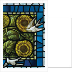 Stained glass panel by Carl Almquist