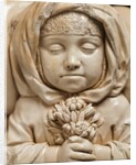 Figure of a young girl dead. London, England, 1673 by Unknown
