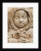 Figure of a young girl dead. London, England, 1673 by Unknown