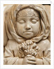 Figure of a young girl dead. London, England, 1673 by Unknown