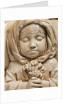 Figure of a young girl dead. London, England, 1673 by Unknown