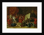 Charles II Giving Audience at Christ's Hospital by Antonio Verrio