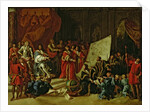 Charles II Giving Audience at Christ's Hospital by Antonio Verrio