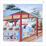 Firing tea by Unknown