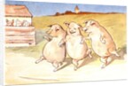Three Little Pigs Dancing by Anonymous