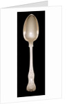Table spoon by Unknown