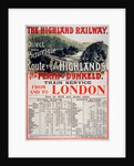 Railway Excursion Poster by unknown