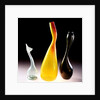Perfume sprinkler and two vases by Unknown