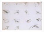 Eyes. London, England, 1805 by Anonymous