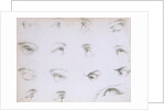 Eyes. London, England, 1805 by Anonymous