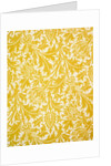 Thistle wallpaper by William Morris
