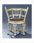 Burgomaster chair. Vishakhapatnam, India, mid-late 18th century by Unknown
