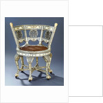 Burgomaster chair. Vishakhapatnam, India, mid-late 18th century by Unknown