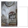 Interior of the Great Mosque of the Omeiyades, Damascus by Richard Phené Spiers