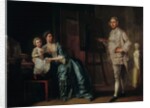 Joseph Wilton with his wife and daughter by Francis Hayman