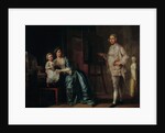 Joseph Wilton with his wife and daughter by Francis Hayman
