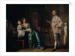 Joseph Wilton with his wife and daughter by Francis Hayman