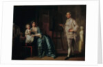 Joseph Wilton with his wife and daughter by Francis Hayman