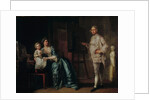 Joseph Wilton with his wife and daughter by Francis Hayman