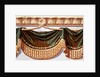 Wallpaper frieze with drapes by Thomas Avery