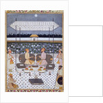 Princes Seated Next to a River in the Moonlight. Murshidabad, India, 18th century by Unknown