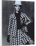 Grace Coddington in a Nina Ricci suit by John French